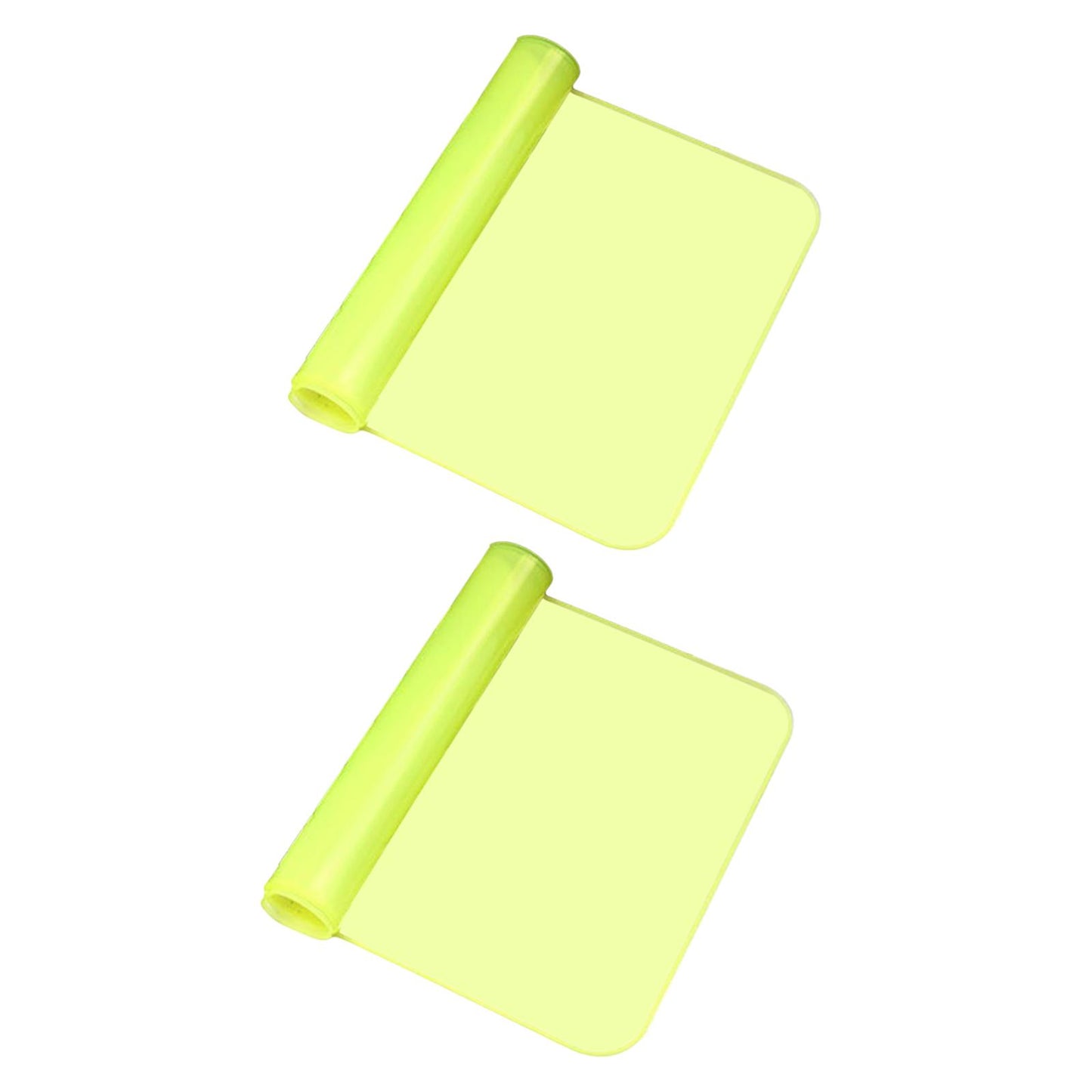 2 Pieces Keyboard Protector Cover Skin Durable Soft Washable Silicone Laptop 15inch-17inch Yellow