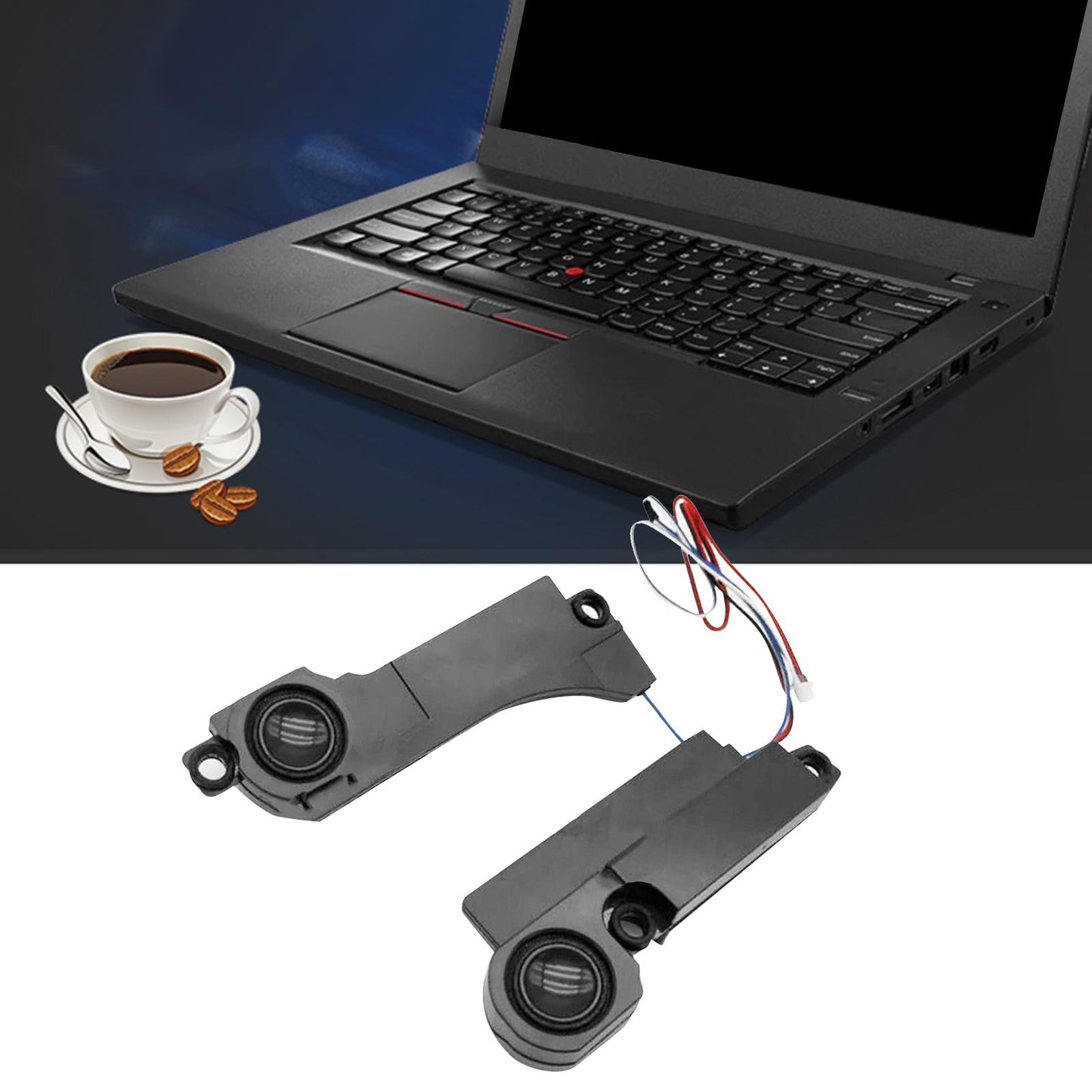 2 Pieces Laptop Speaker Replacement for Y500 Y500N Y510P