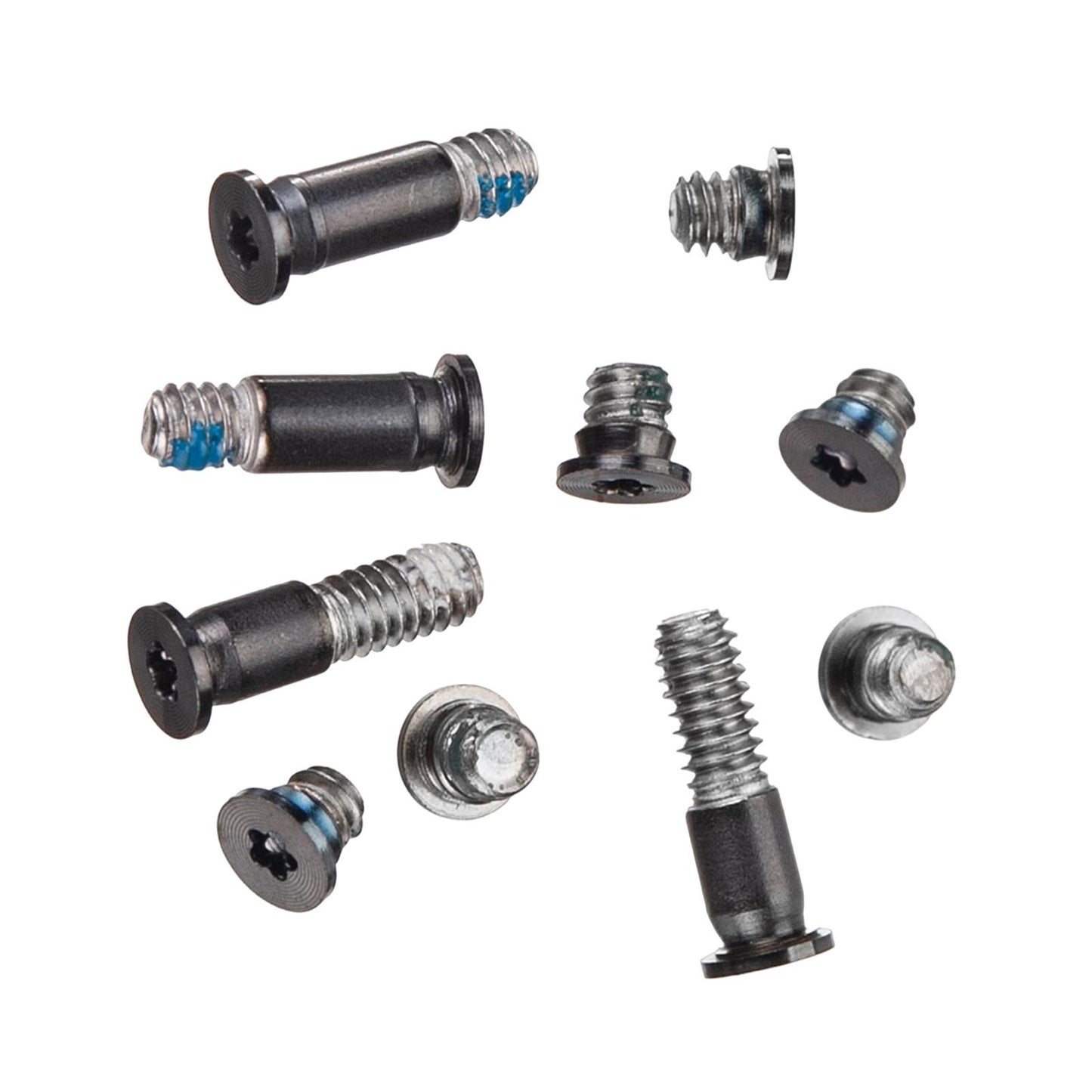 10 Pieces Sturdy Bottom Case Cover Screws Replace for 13in A1932 Accessories Gray