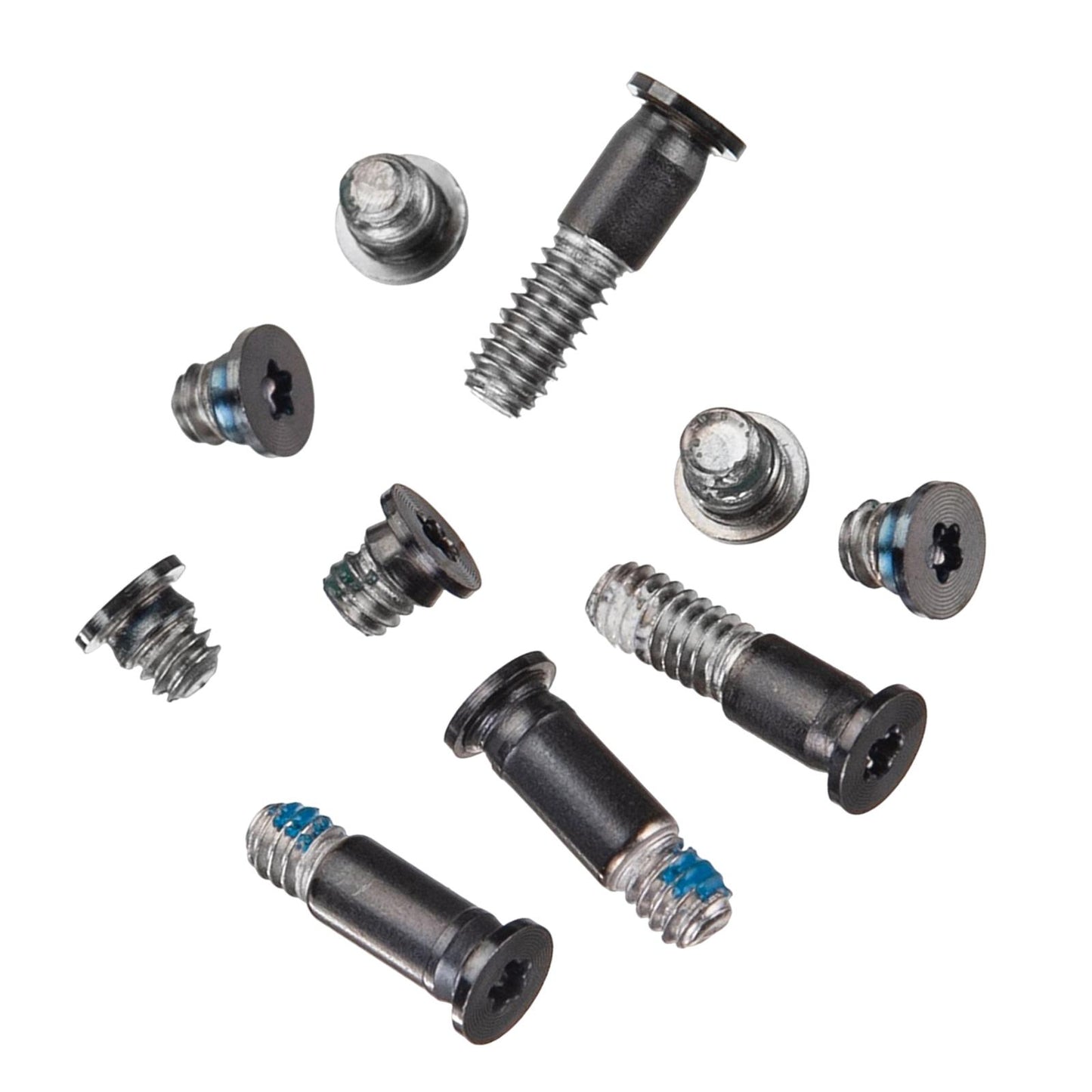 10 Pieces Sturdy Bottom Case Cover Screws Replace for 13in A1932 Accessories Gray
