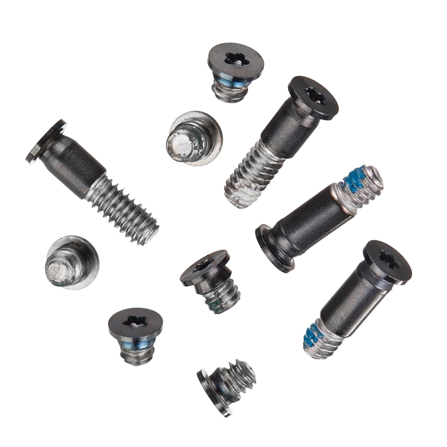 10 Pieces Sturdy Bottom Case Cover Screws Replace for 13in A1932 Accessories Gray