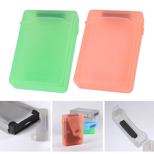Travel 3.5'' SATA Hard Disk Drive HDD Case Waterproof Impact Resistant Green