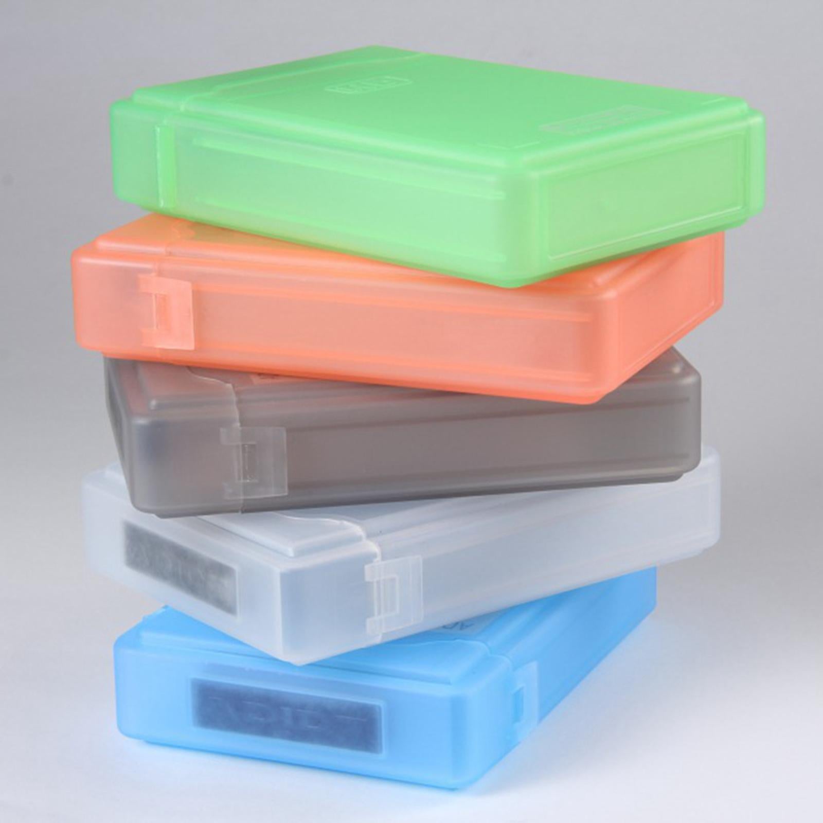 Travel 3.5'' SATA Hard Disk Drive HDD Case Waterproof Impact Resistant Orange