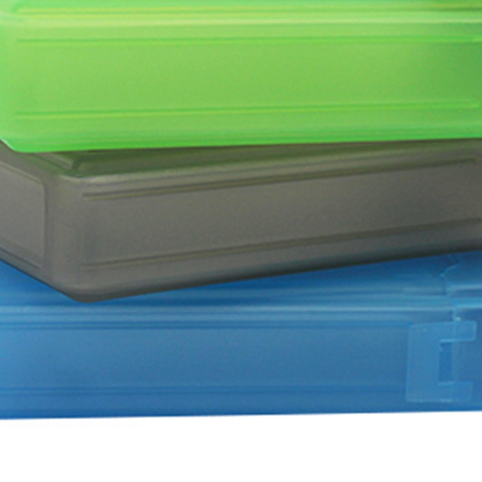 Travel 3.5'' SATA Hard Disk Drive HDD Case Waterproof Impact Resistant Orange