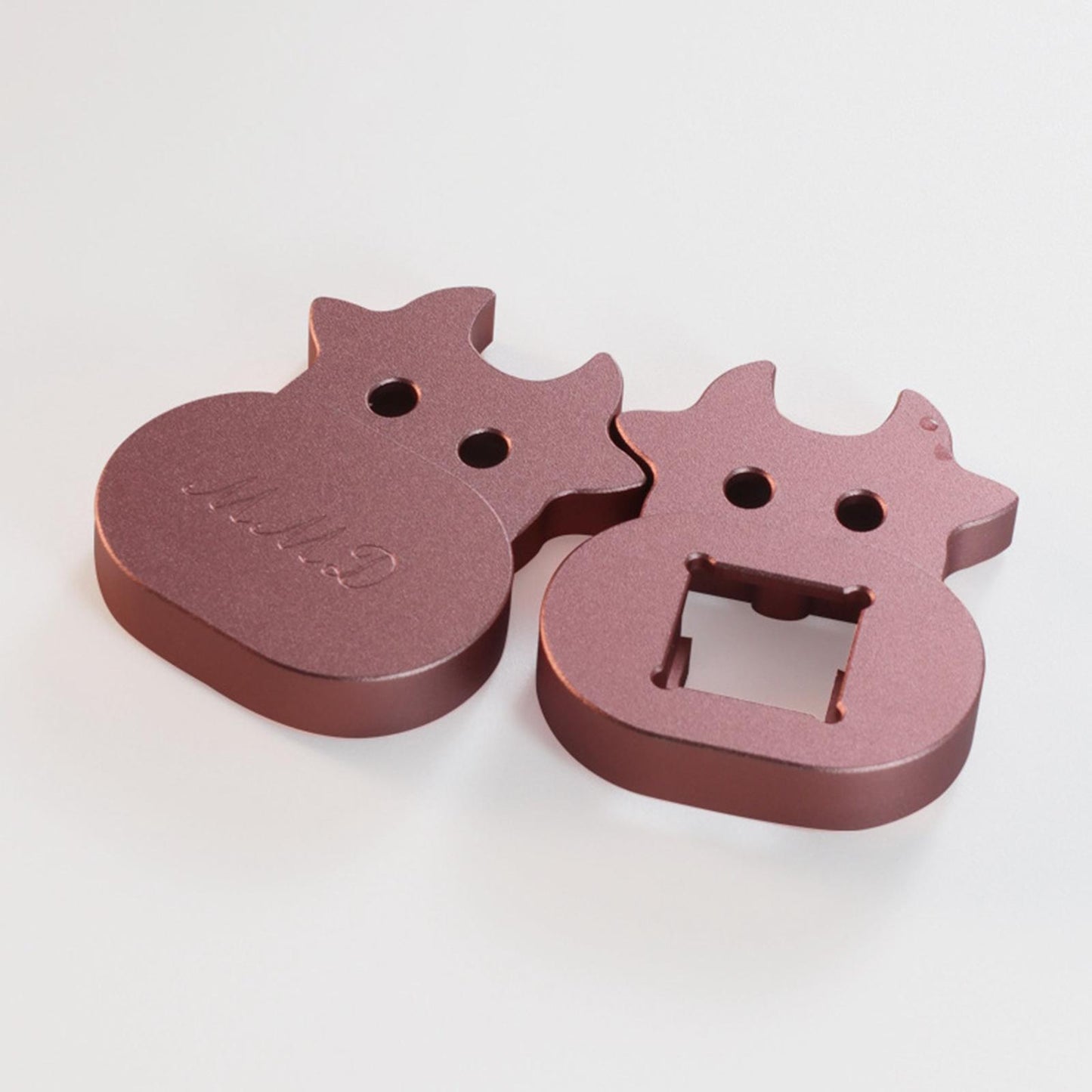 Mechanical Keyboard Switch Opener 2 Structure Portable Cute Aluminum Alloy Rose Aureate