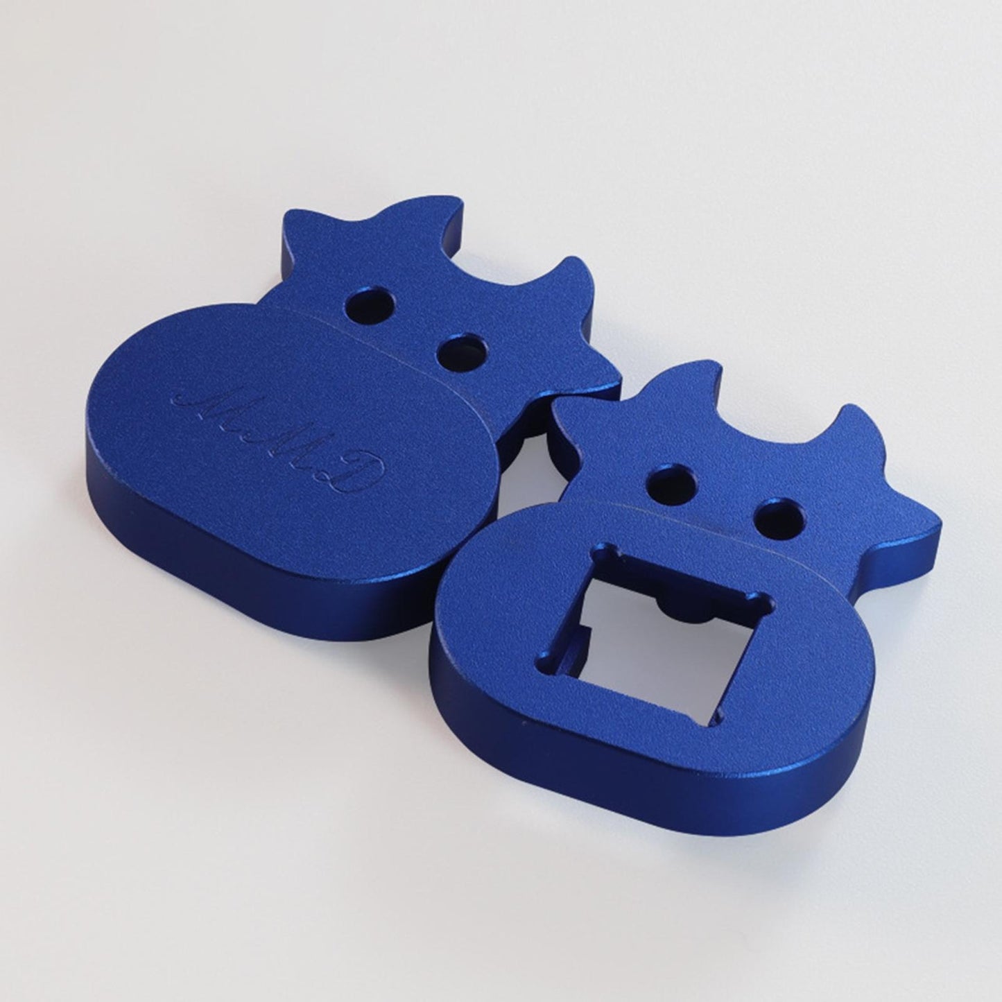 Mechanical Keyboard Switch Opener 2 Structure Portable Cute Aluminum Alloy Blue