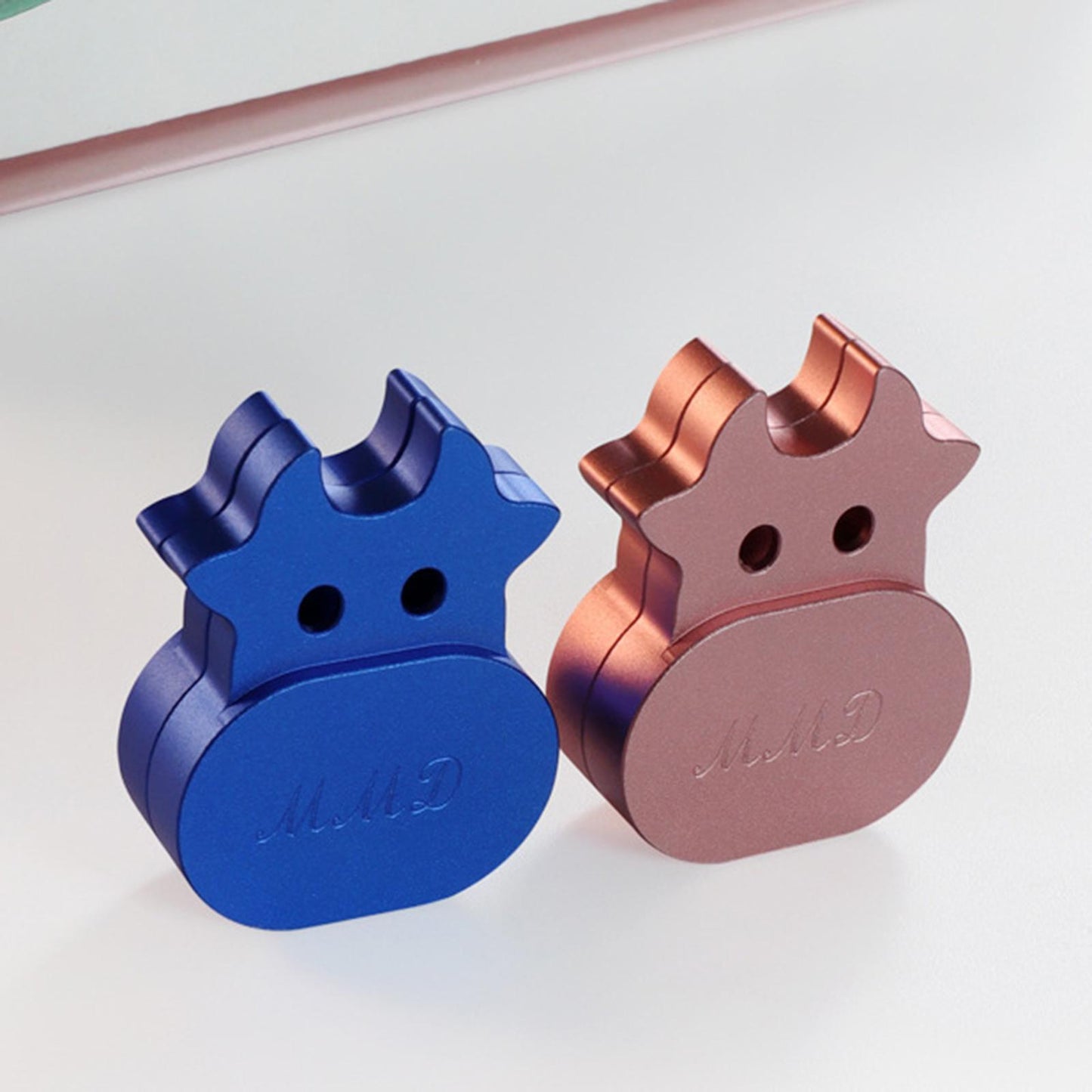 Mechanical Keyboard Switch Opener 2 Structure Portable Cute Aluminum Alloy Blue