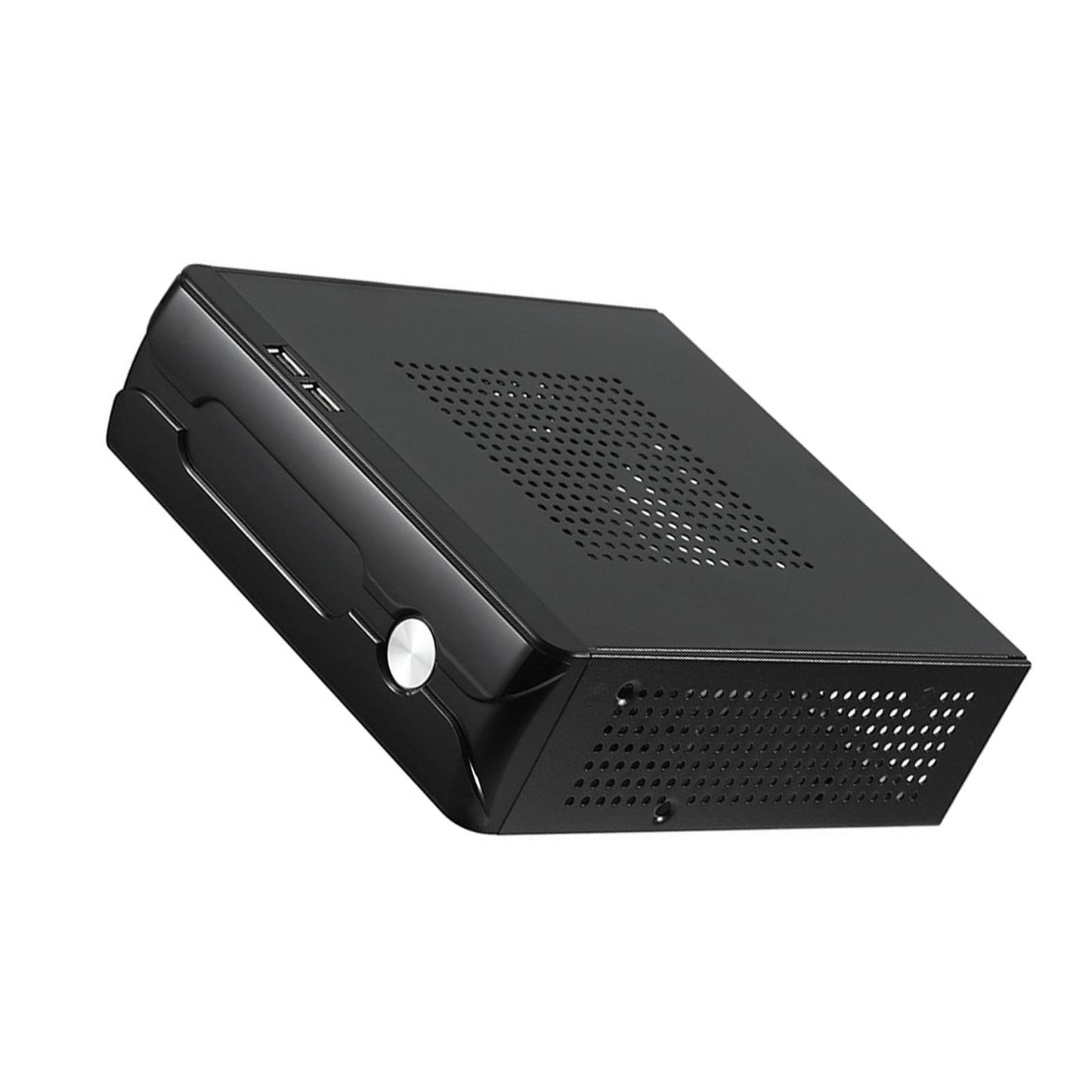 Mini ITX Case Professional Metal 2.0 USB Compact Computer Case for Office M03