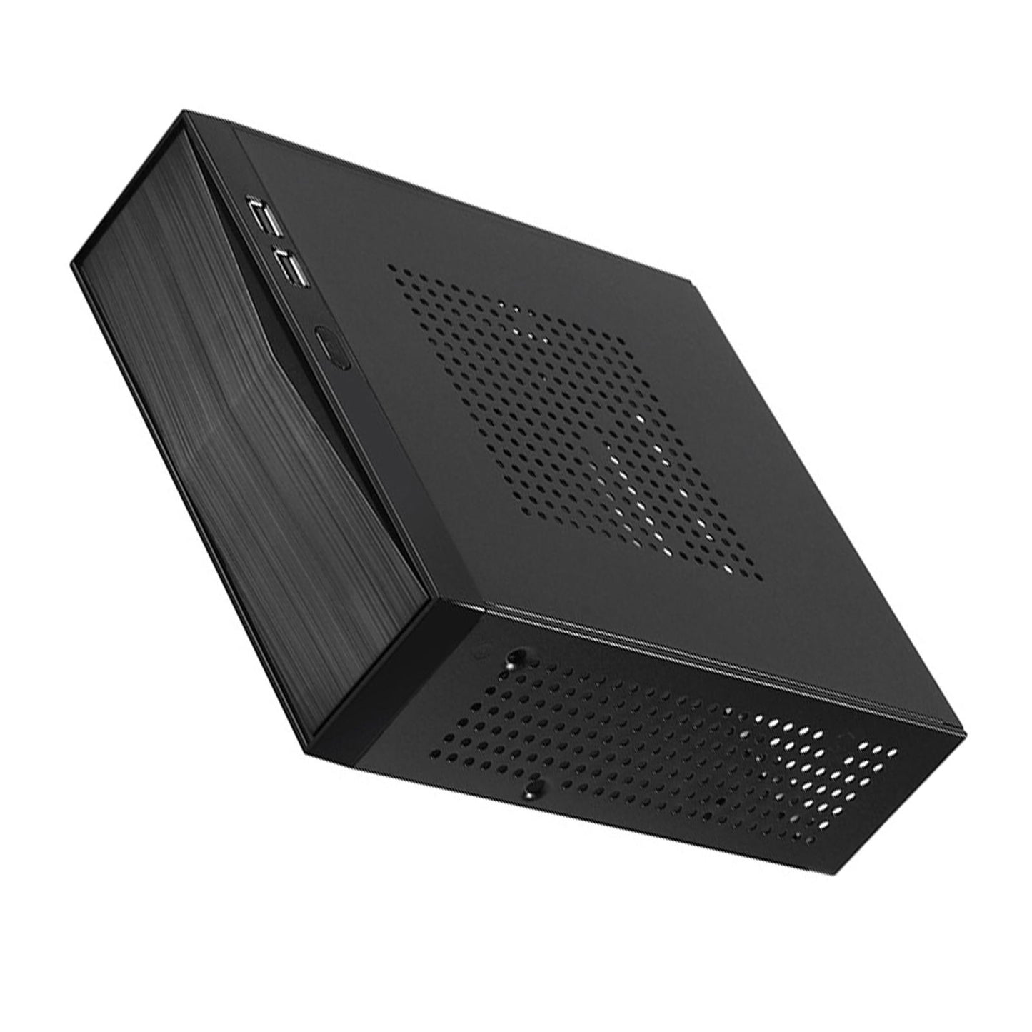 Mini ITX Case Professional Metal 2.0 USB Compact Computer Case for Office M05