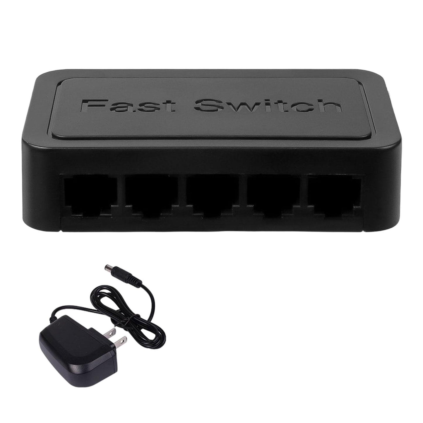 5 Port Gigabit Ethernet Attachments Mini Network Switch for Dormitory Office White