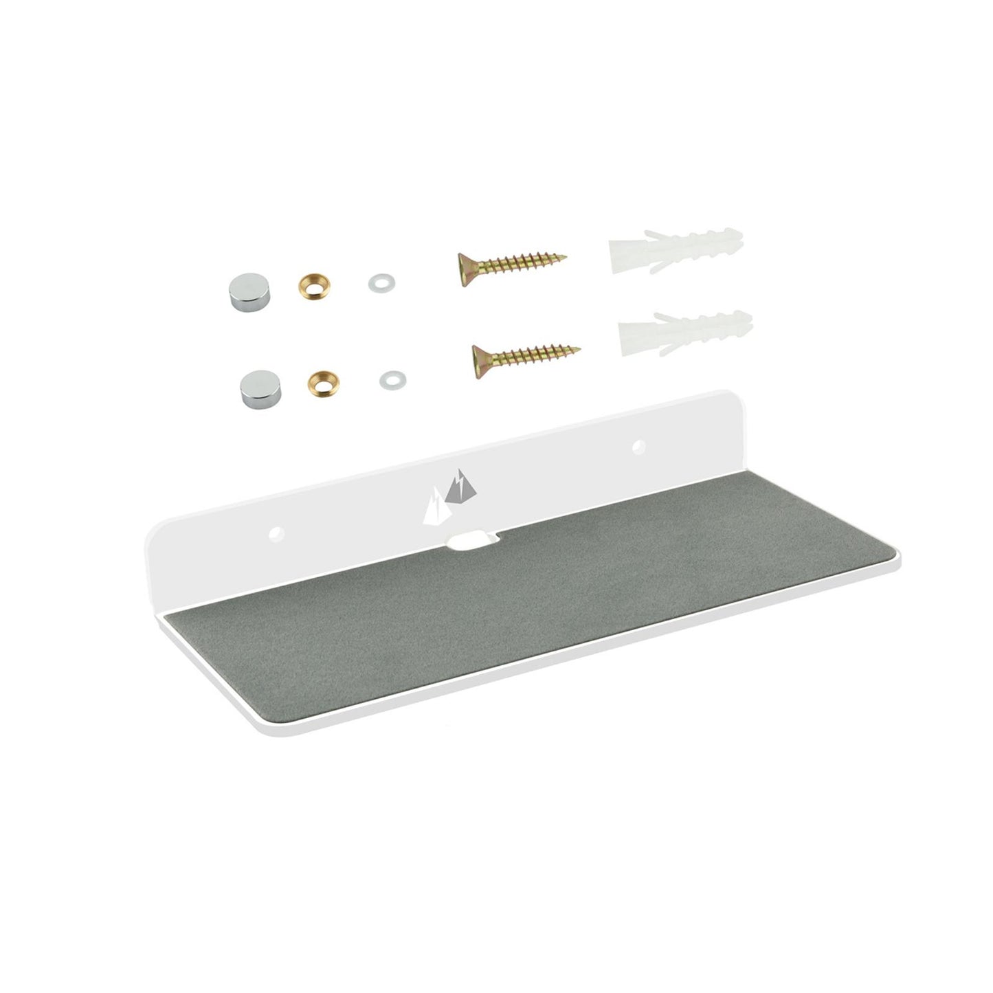 Speaker Stand Hanger wall Mount for Sound Bars Speakers Clear