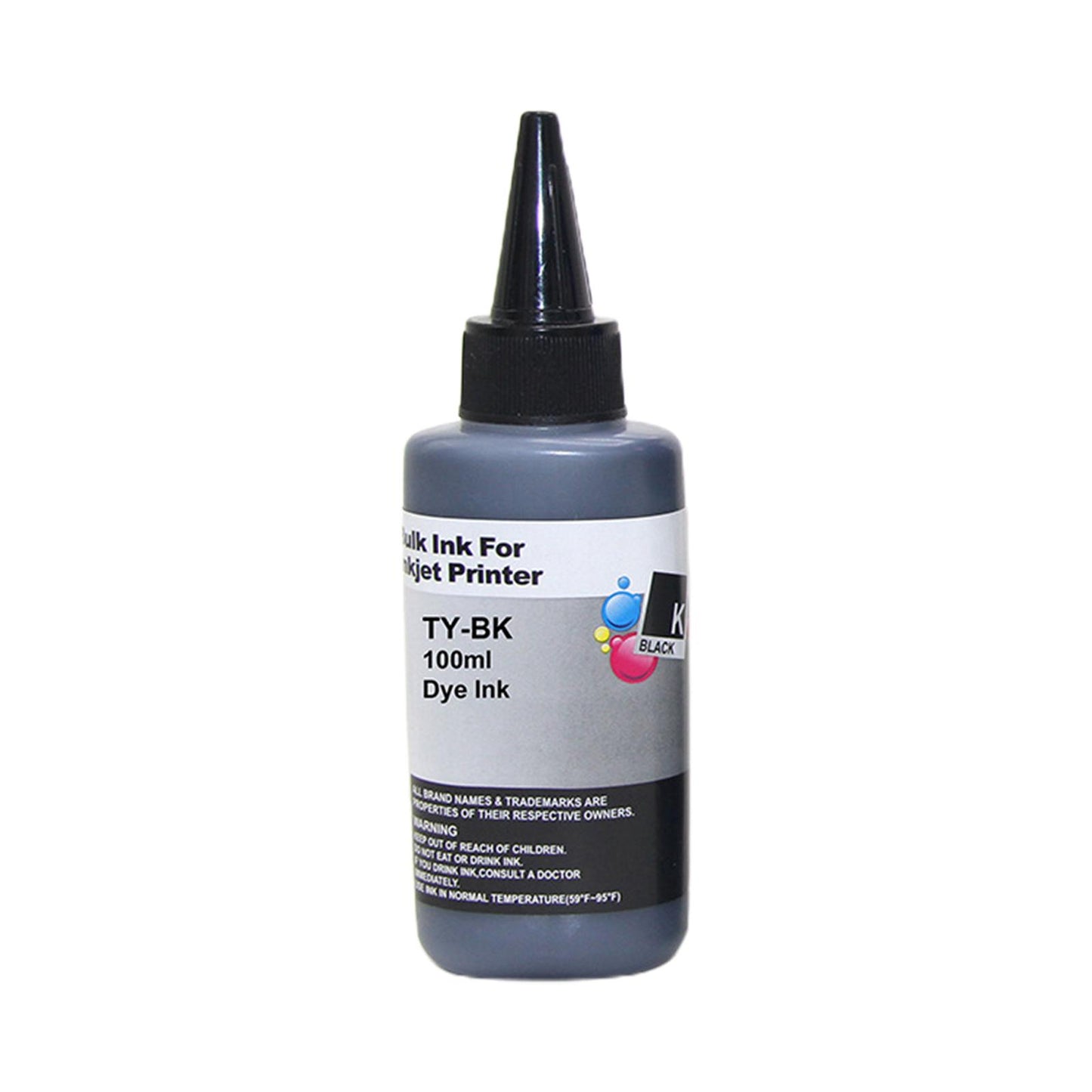 Professional Printer Ink 100ml for High Quality Photo Output Window Displays black