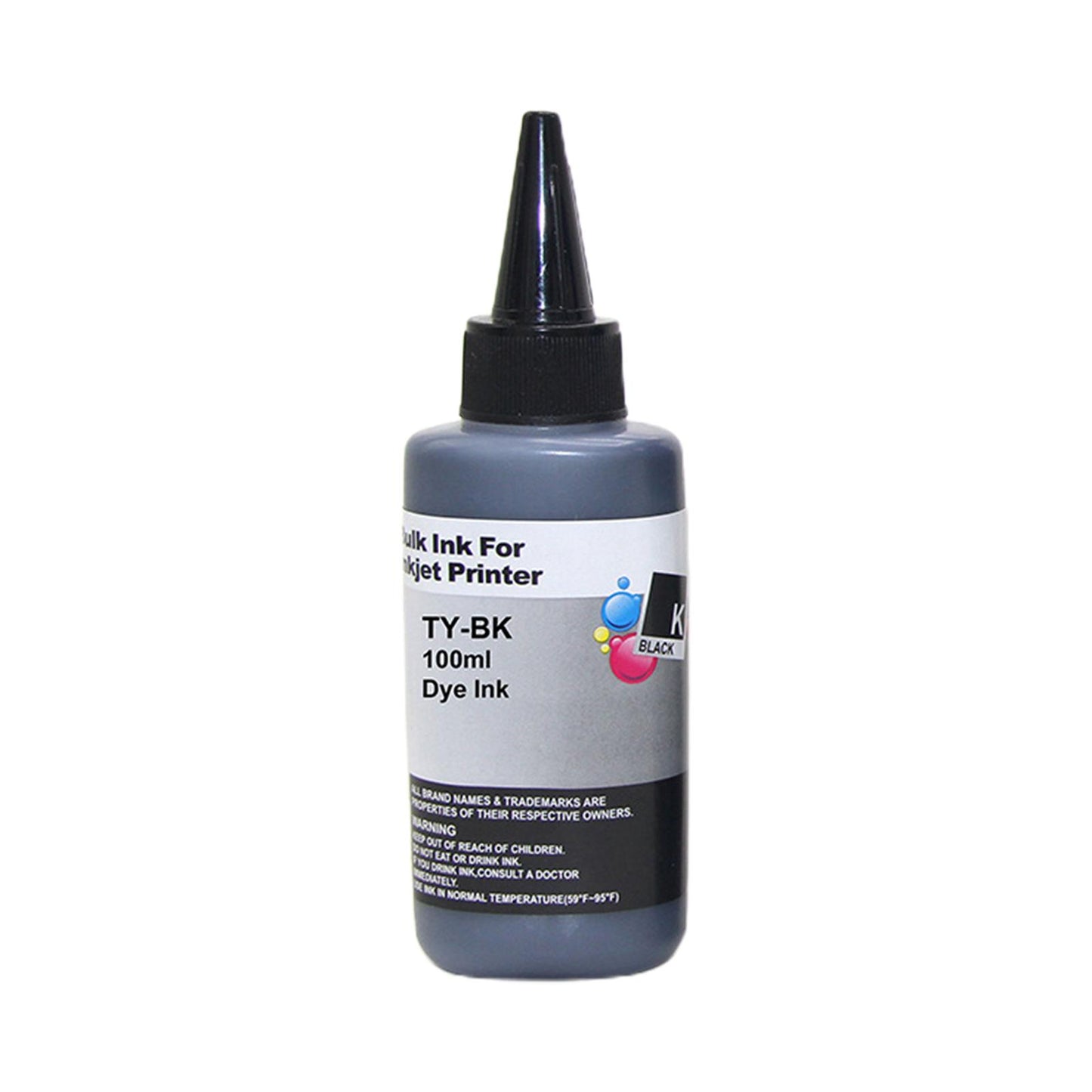 Professional Printer Ink 100ml for High Quality Photo Output Window Displays black