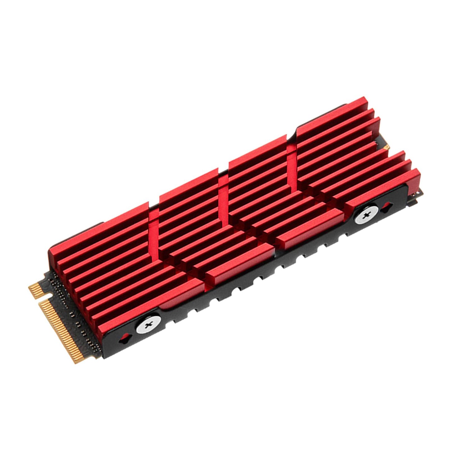 SSD Heat Sink Cover High Performance Spare Parts Premium Hard Disk Heat Sink Red