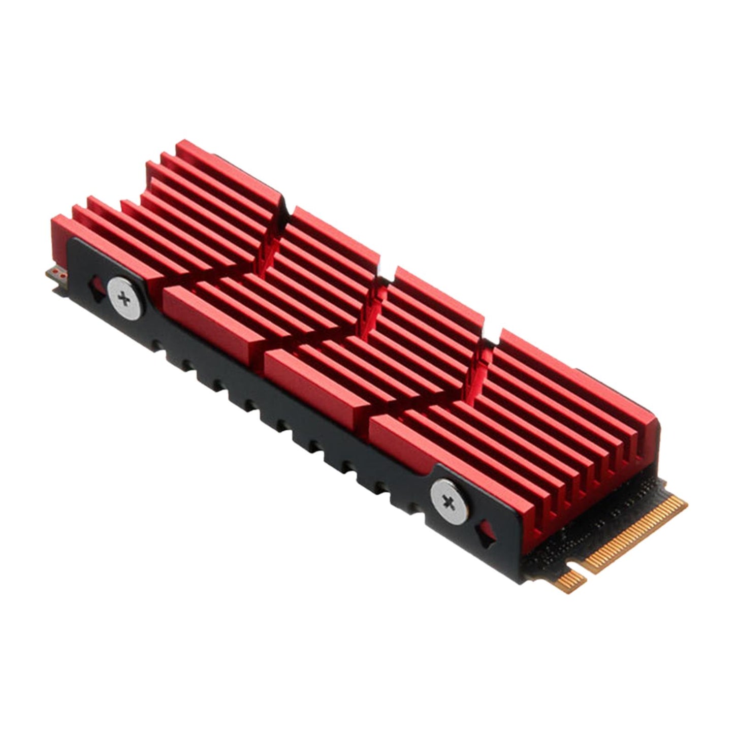 SSD Heat Sink Cover High Performance Spare Parts Premium Hard Disk Heat Sink Red