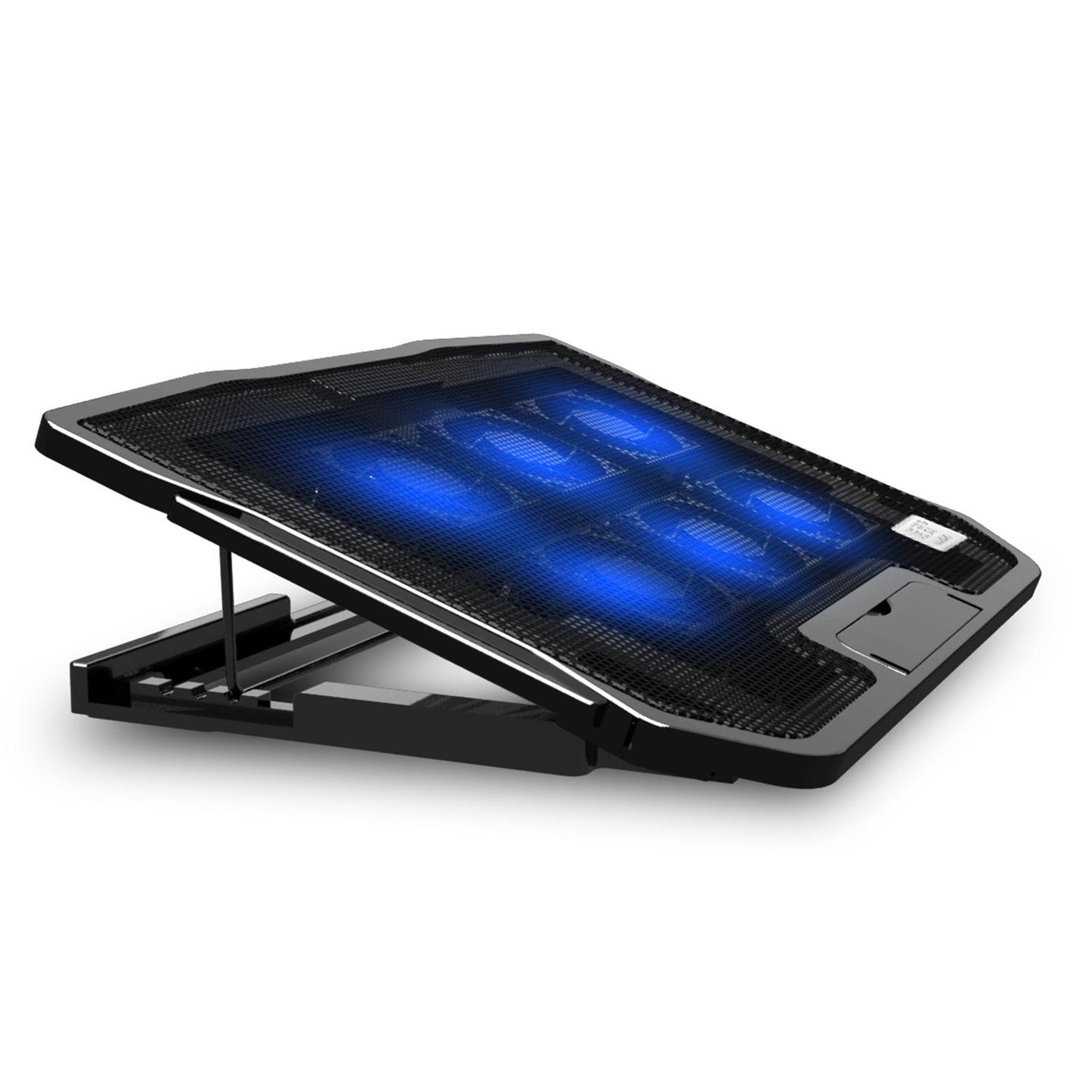 Laptop Cooling Pad with 6 Fans Wind Speed Adjustable Ergonomic Laptop Holder