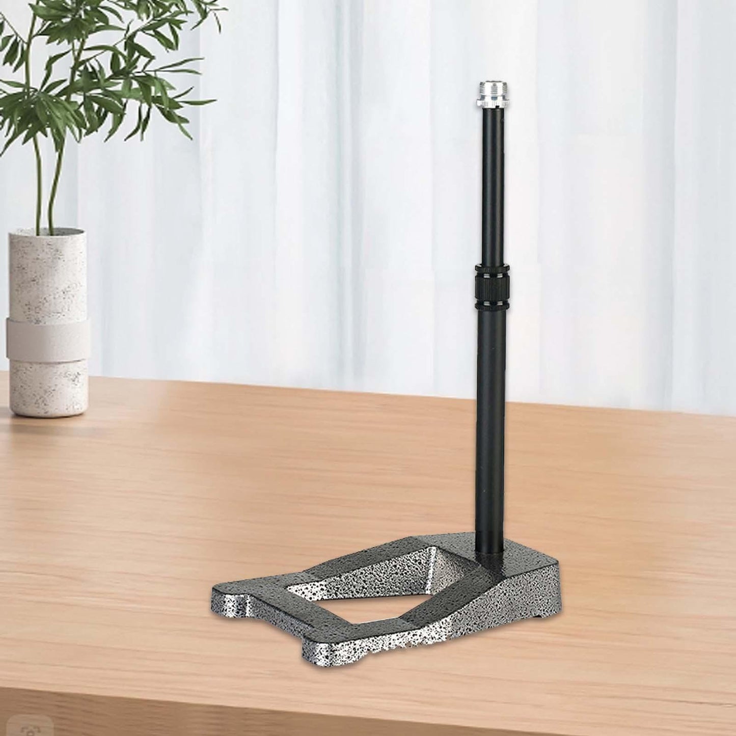 Microphone Mic Stand Simple Assembly Adjustable for Studio Stlyle B