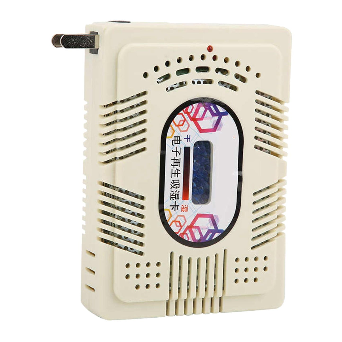 Electronic Regeneration Hygroscopic Card 16W Durable Dehumidifier US Adapter