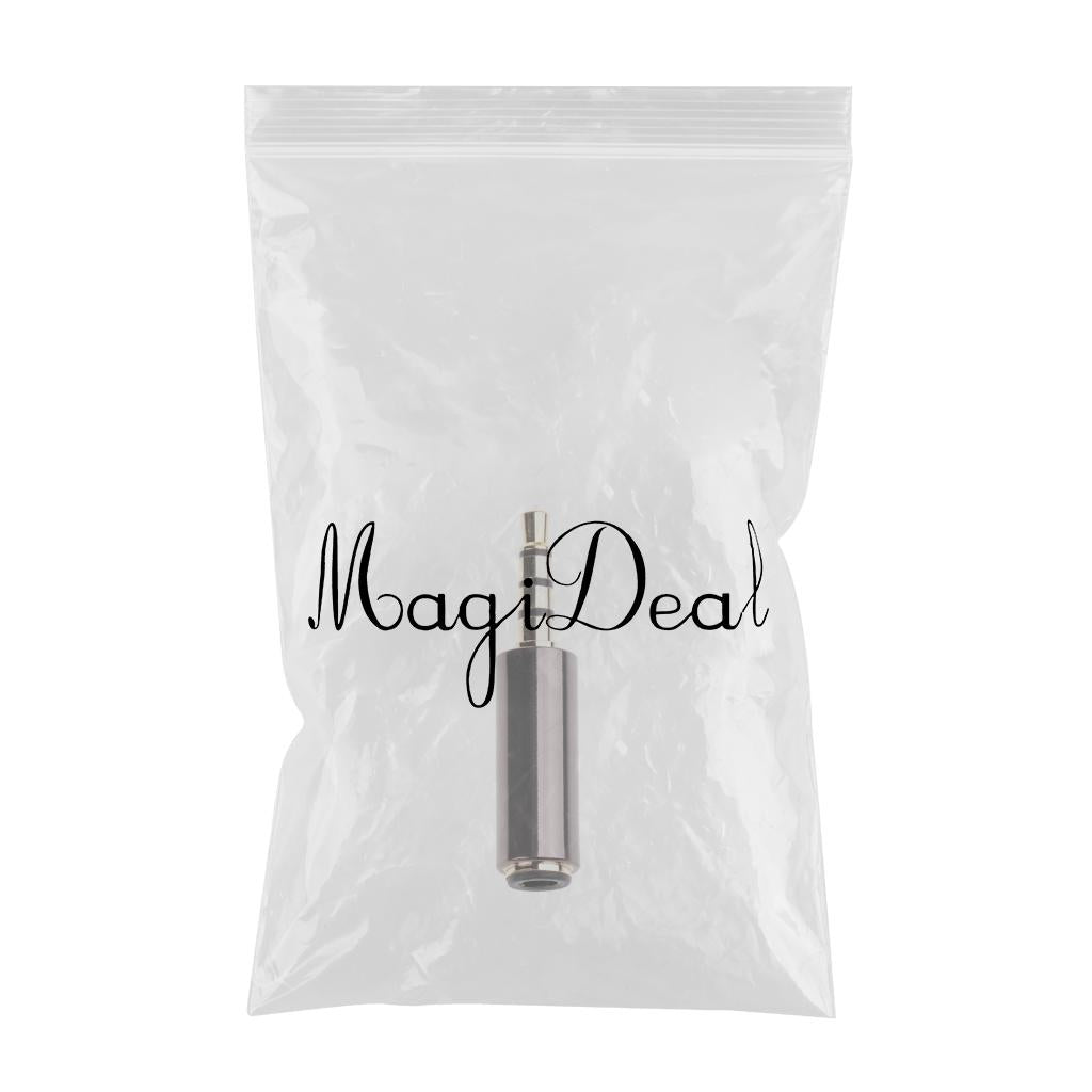 3.5mm Male to Female Stereo Audio Jack Adapter Converter for Guitar Amp #1