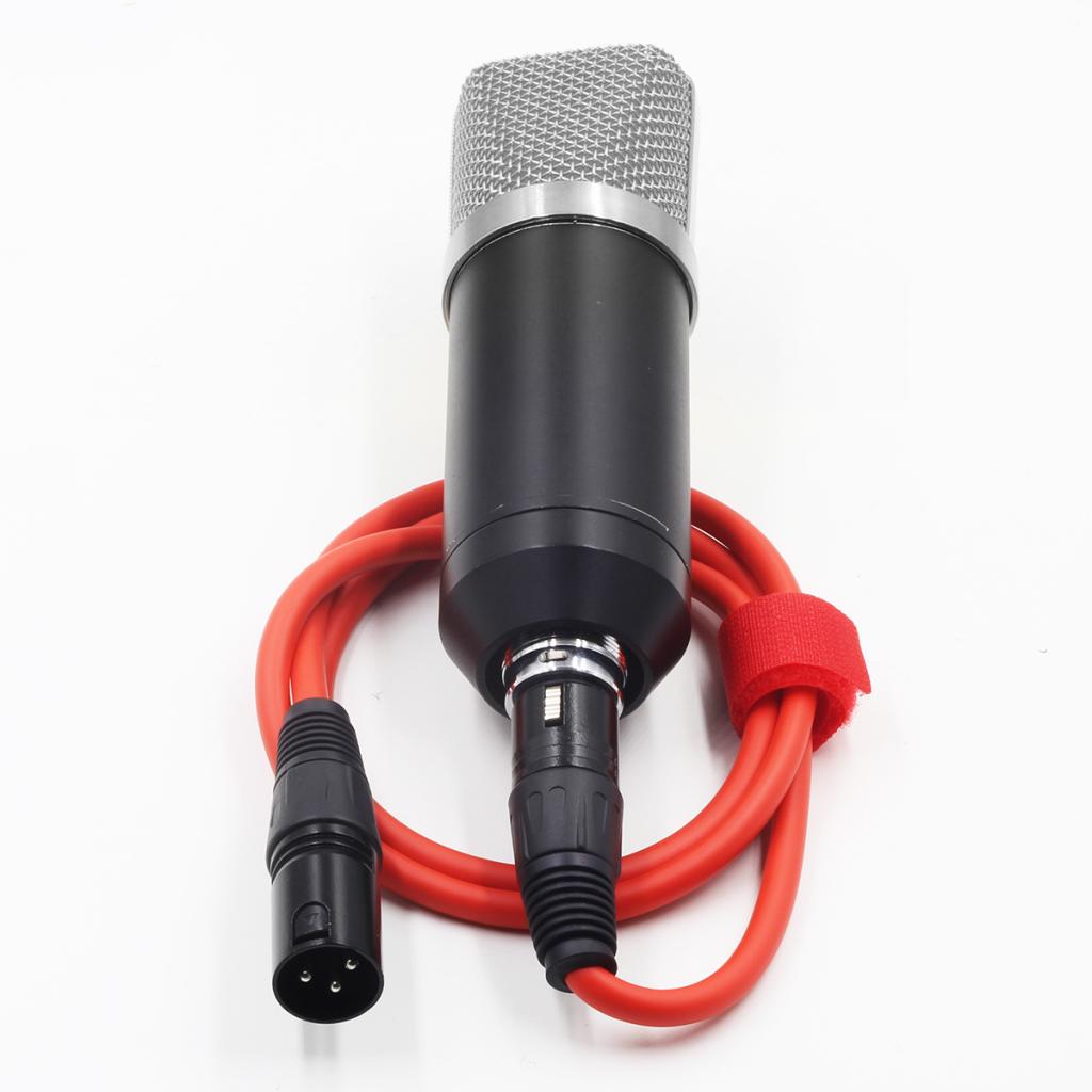 6 Pieces 2m XLR Male to Female Microphone Cable DMX512 Mic Audio Cord