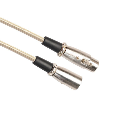 30cm Mic Audio Cable 3 Pin XLR Male to Female Extension Cord for Speaker