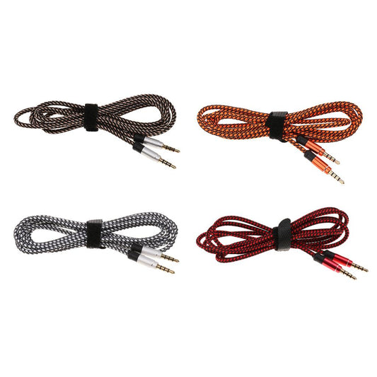 3.5mm Aux Car Audio Cable Cord Headphone Line Male to Male Connection #1
