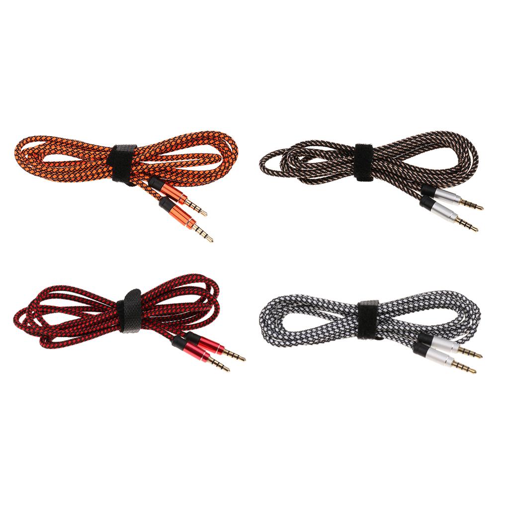 3.5mm Aux Car Audio Cable Cord Headphone Line Male to Male Connection #1