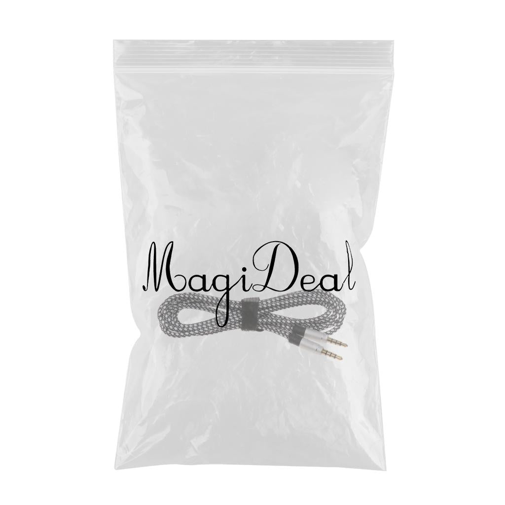 3.5mm Aux Car Audio Cable Cord Headphone Line Male to Male Connection #1