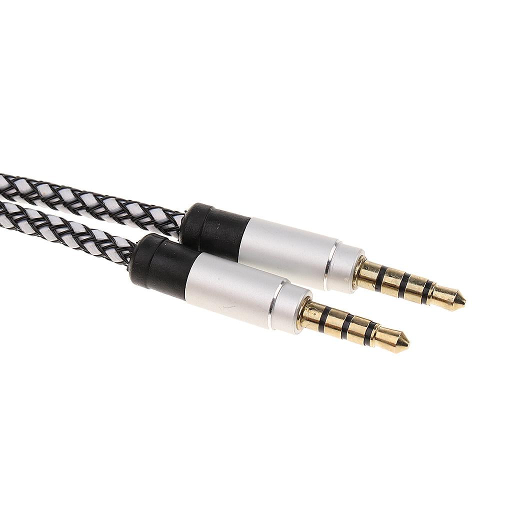 3.5mm Aux Car Audio Cable Cord Headphone Line Male to Male Connection #1