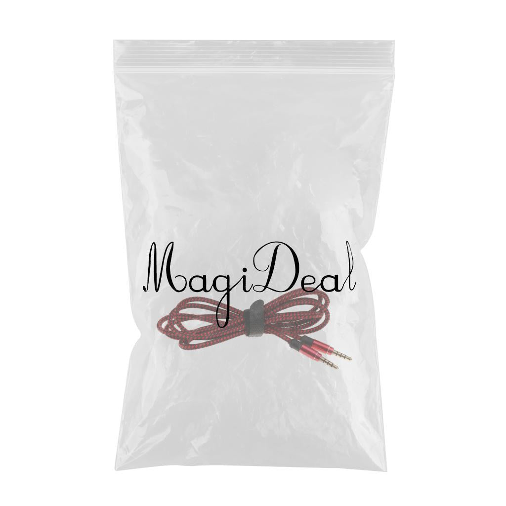 3.5mm Aux Car Audio Cable Cord Headphone Line Male to Male Connection #2