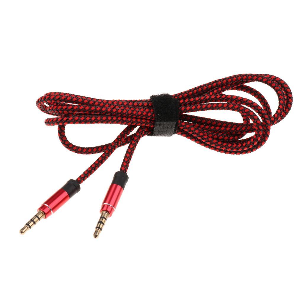 3.5mm Aux Car Audio Cable Cord Headphone Line Male to Male Connection #2