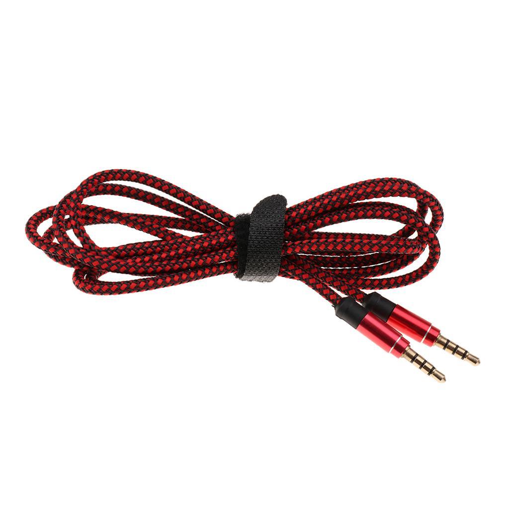 3.5mm Aux Car Audio Cable Cord Headphone Line Male to Male Connection #2