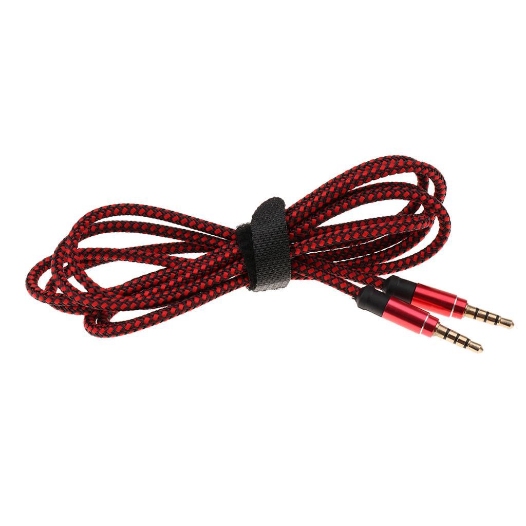 3.5mm Aux Car Audio Cable Cord Headphone Line Male to Male Connection #2