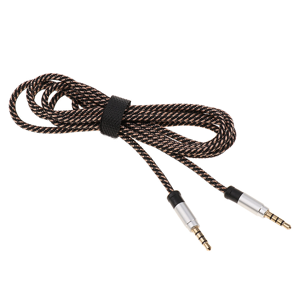 3.5mm Aux Car Audio Cable Cord Headphone Line Male to Male Connection #3