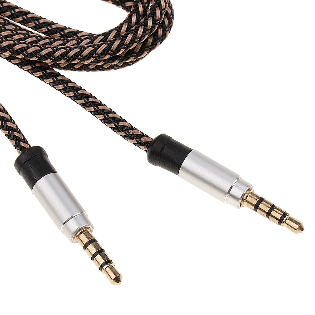 3.5mm Aux Car Audio Cable Cord Headphone Line Male to Male Connection #3