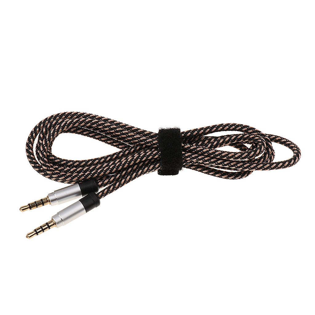 3.5mm Aux Car Audio Cable Cord Headphone Line Male to Male Connection #3