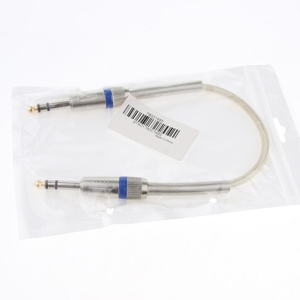6.35mm XLR Male to 6.35mm XLR Male Microphone Audio Cable for Mixer Speaker