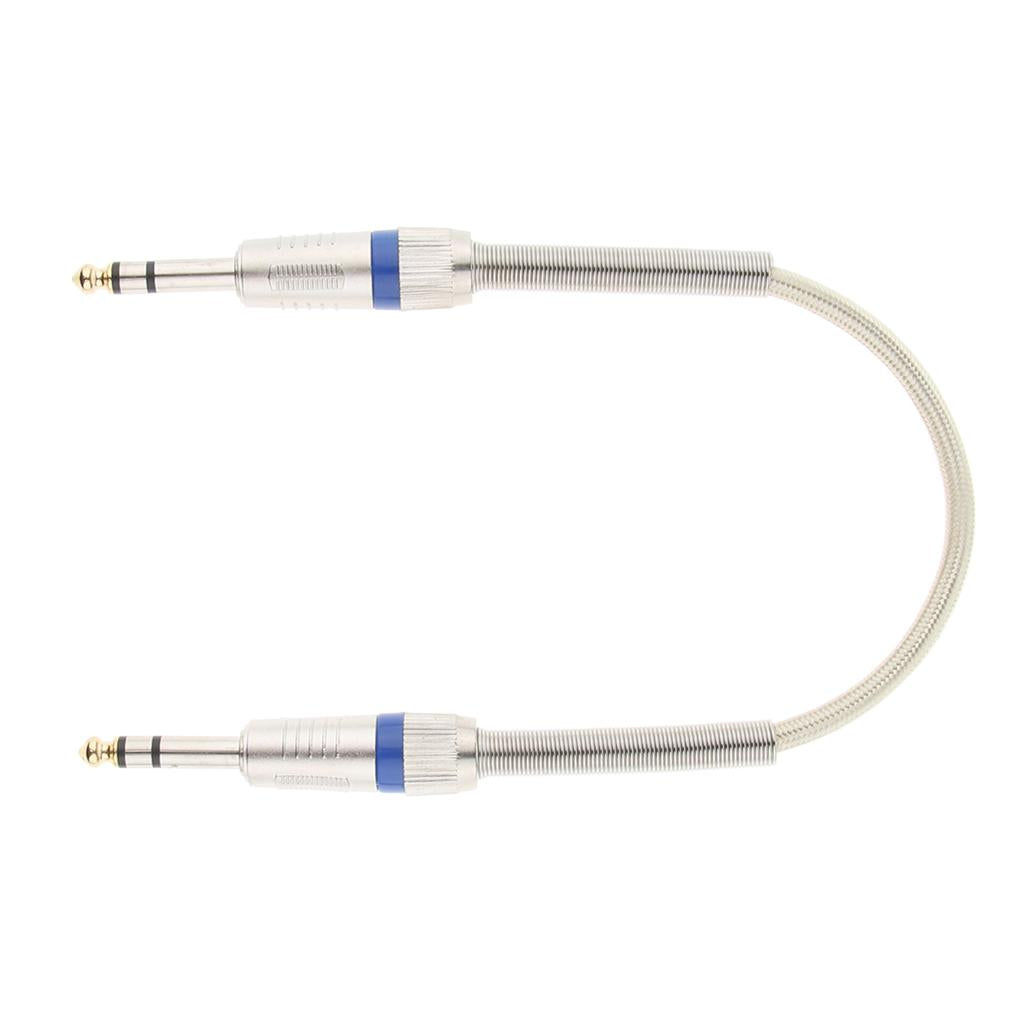 6.35mm XLR Male to 6.35mm XLR Male Microphone Audio Cable for Mixer Speaker
