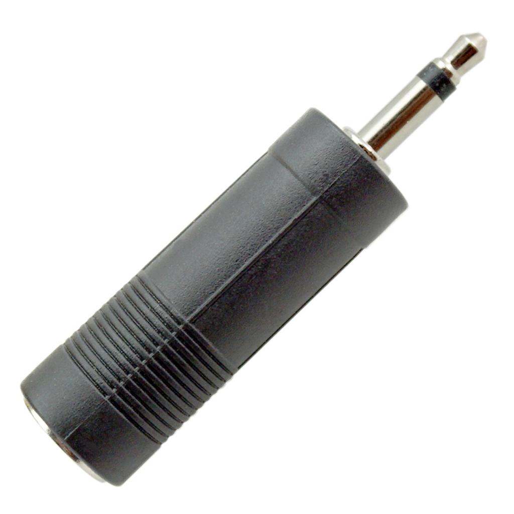 6.35mm to 3.5mm Audio Jack Adapter Converter for Guitar Cable Single Track