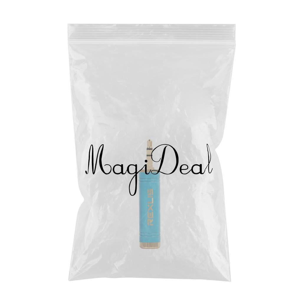 Stereo Audio Adapter 3.5mm Male Plug to 6.35mm Female for Mic Keyboard Blue