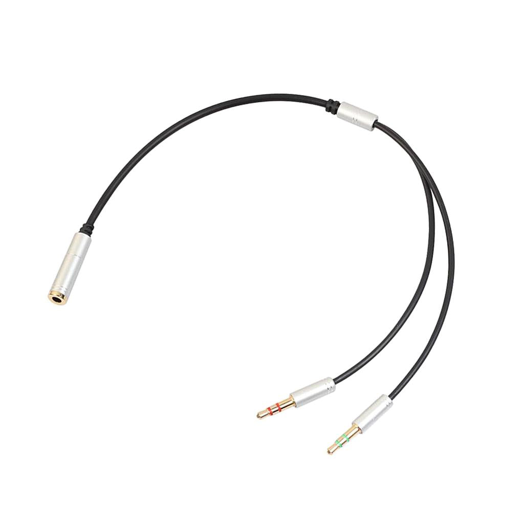 3.5mm Male to Female Audio Adapter Cable for PC Laptop Headphone Smartphone