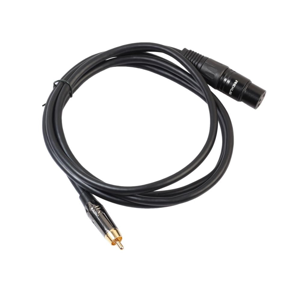 RCA Male to XLR Female Audio Cable Microphone Adapter Wire 30cm