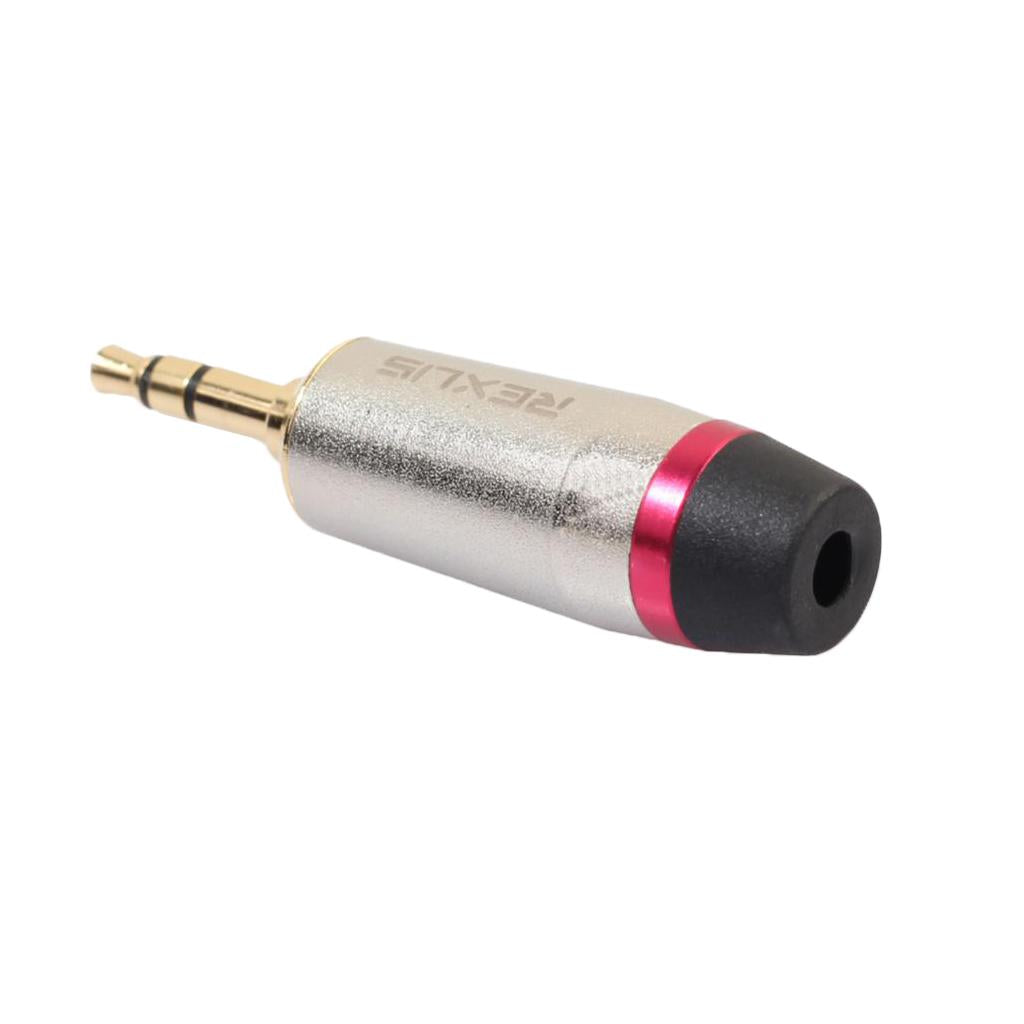 Gold Plated Jack 3.5mm Stereo Headphone Converter Adapter for Cable