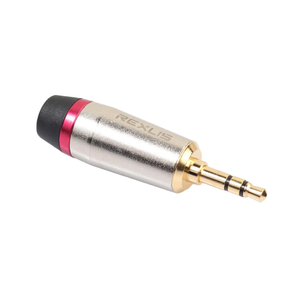 Gold Plated Jack 3.5mm Stereo Headphone Converter Adapter for Cable