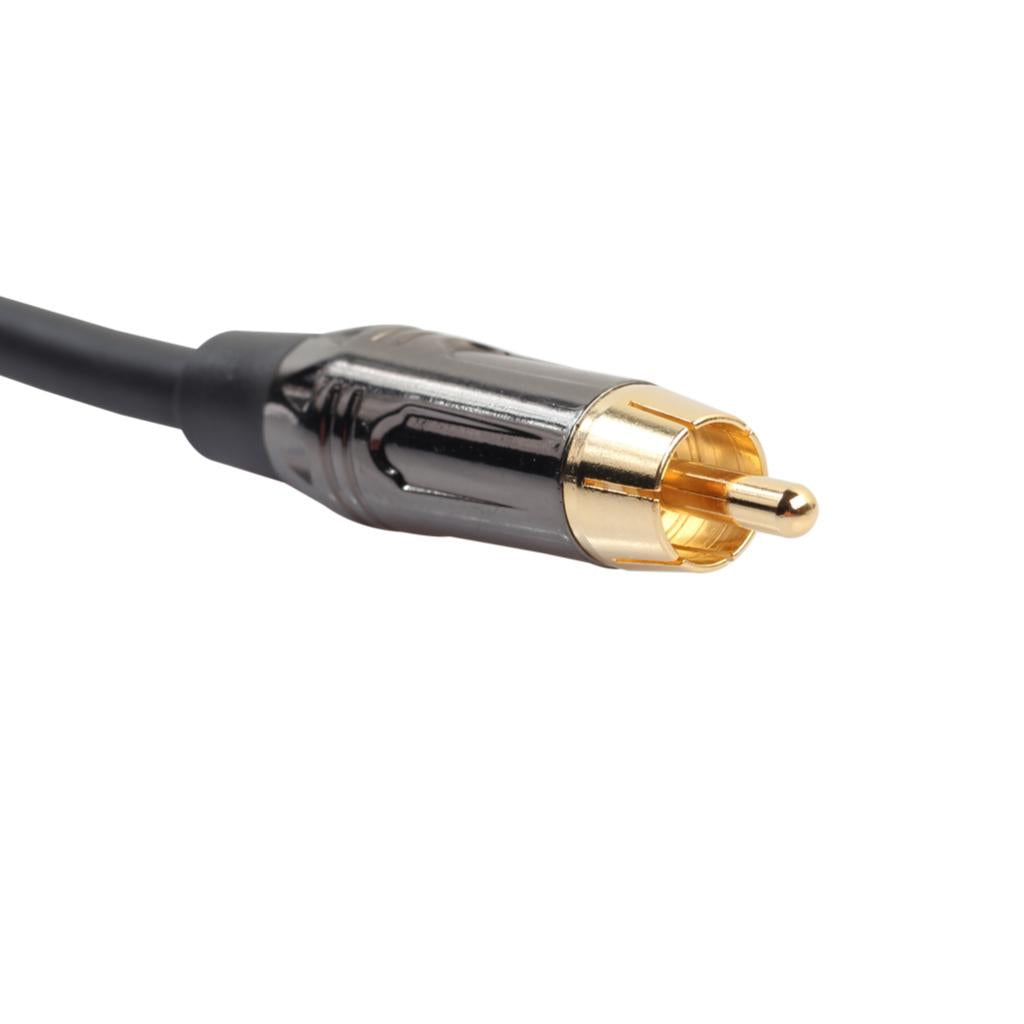 Audio Cable Rubber RCA Male to XLR Female Cord for Condenser Microphone