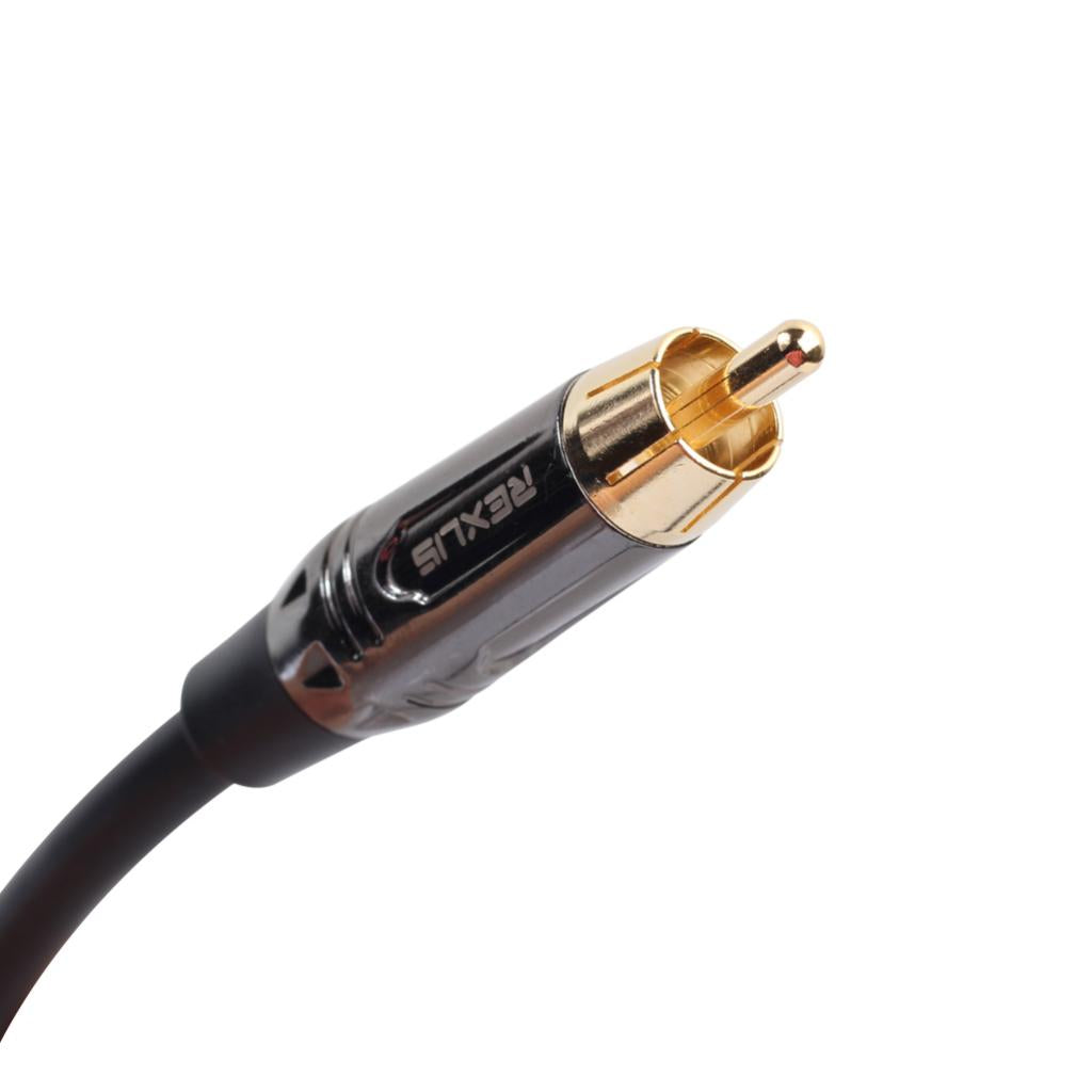 Audio Cable Rubber RCA Male to XLR Female Cord for Condenser Microphone