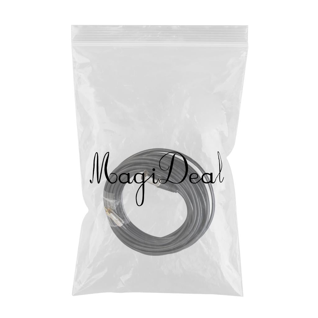RCA Male to XLR Male Audio Mic Cable Patch Microphone Cord Parts 10 Meter