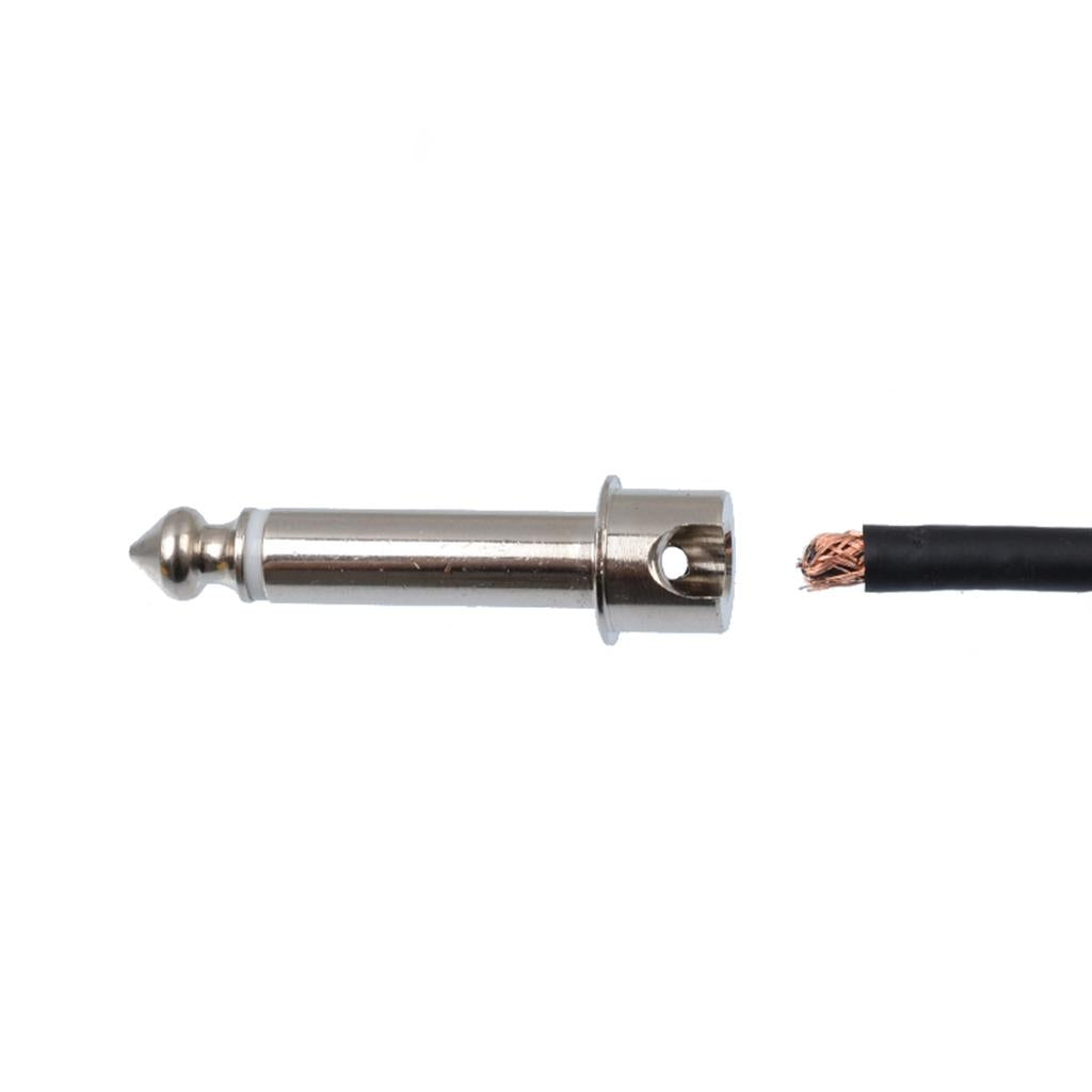 6.35mm 1/4'' Stereo Jack Adapter for Headphone Audio Earphone Microphone #2