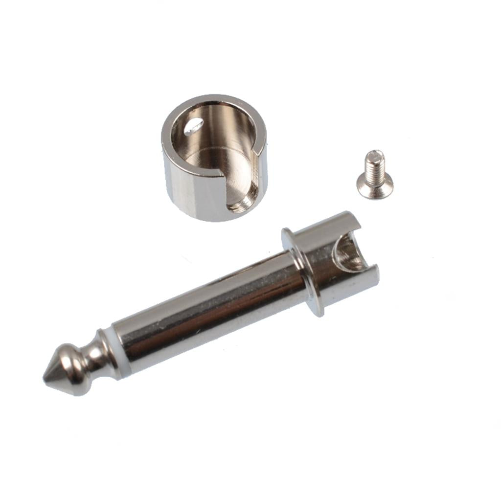 6.35mm 1/4'' Stereo Jack Adapter for Headphone Audio Earphone Microphone #2