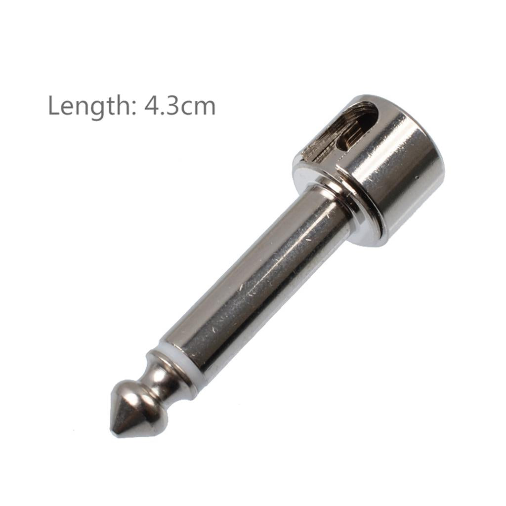 6.35mm 1/4'' Stereo Jack Adapter for Headphone Audio Earphone Microphone #2